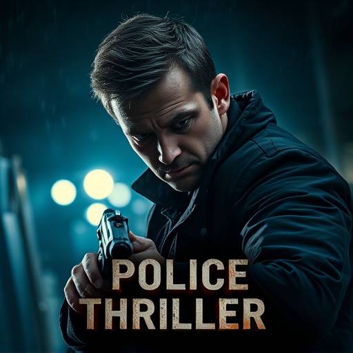 Affiche de la série 'Labyrinthe Criminel', un thriller policier intense avec des rebondissements inattendus.