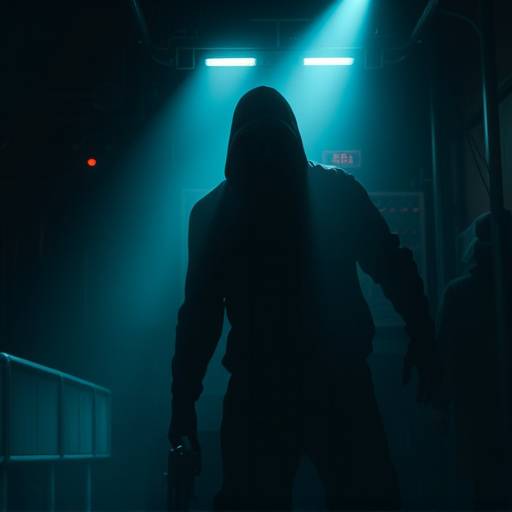 Affiche de la série 'Le Code Secret', un thriller technologique plein de suspense et de mystère.