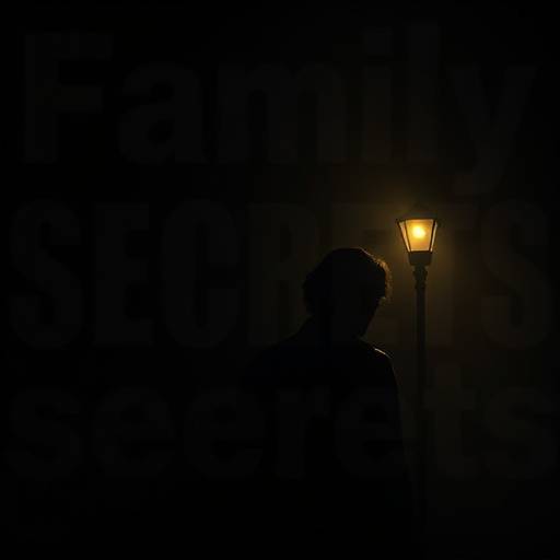 Affiche de la série 'Échos du Passé', une série dramatique captivante sur les secrets de famille.